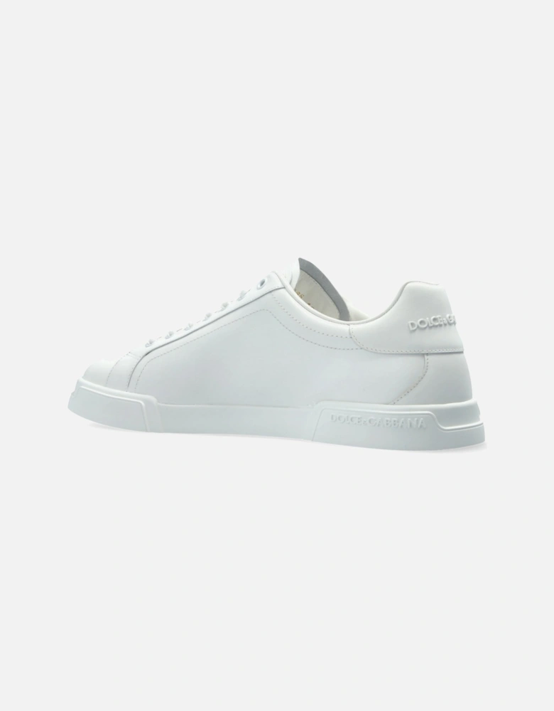 Leather Portofino Sneakers White