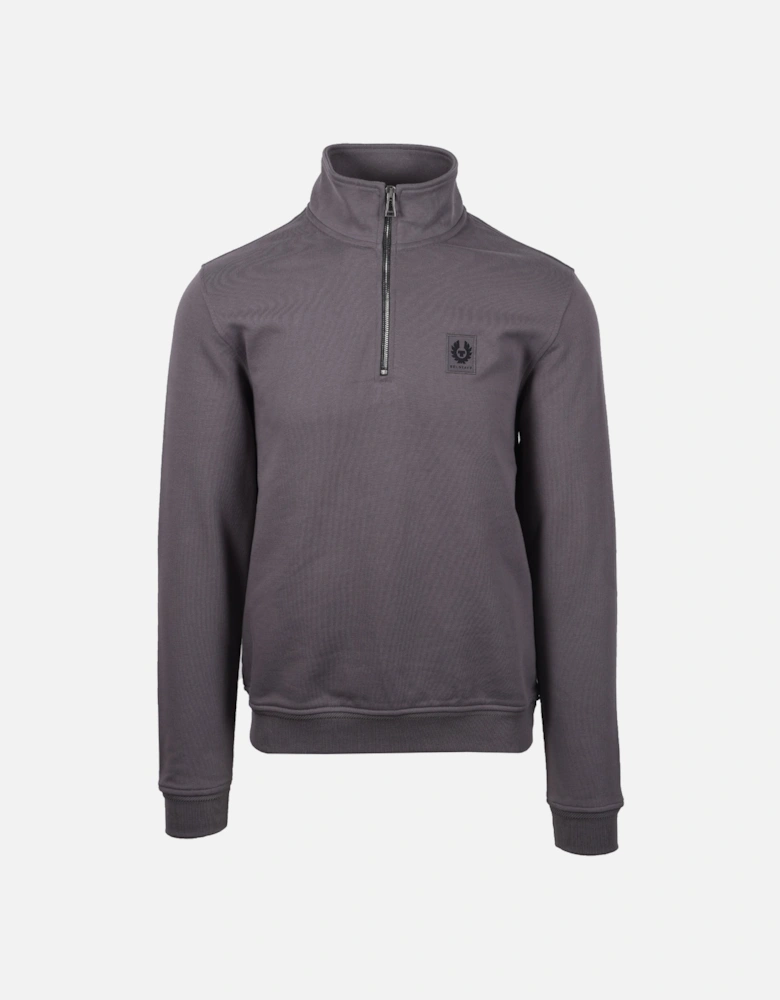 Half Zip Sweatshirt Tornado Grey