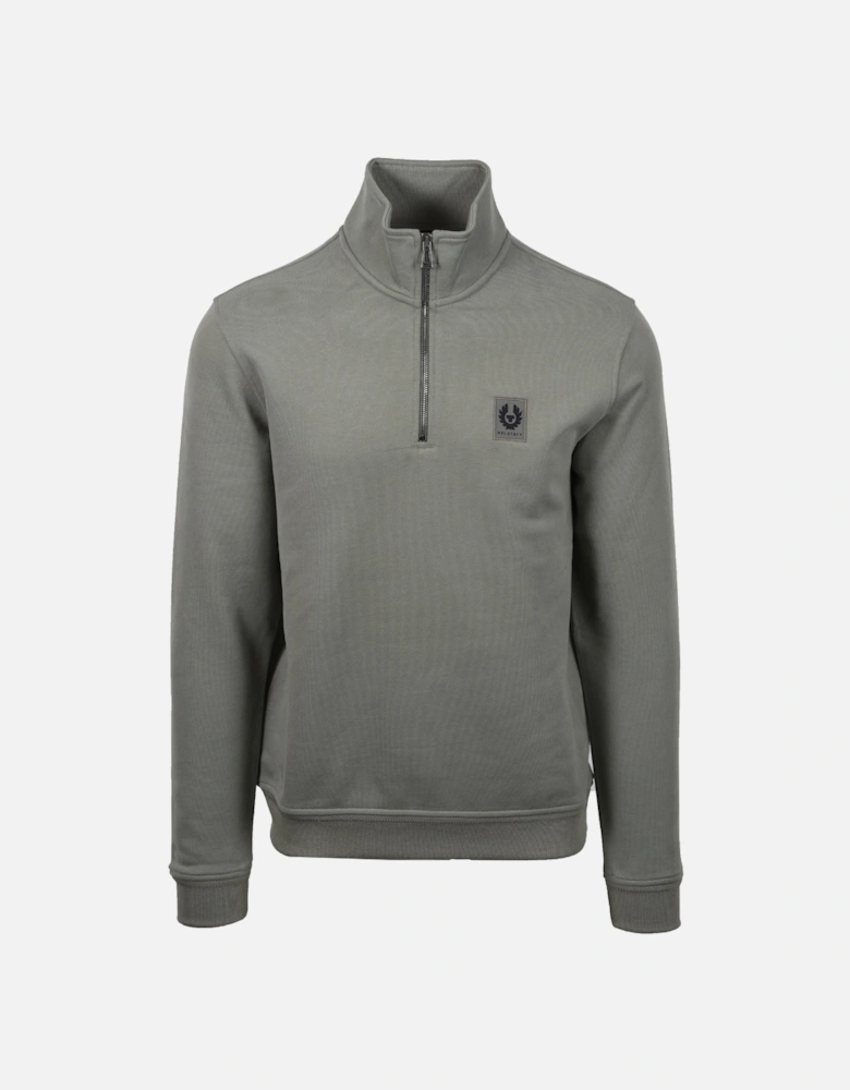 Half Zip Sweatshirt Sage Green
