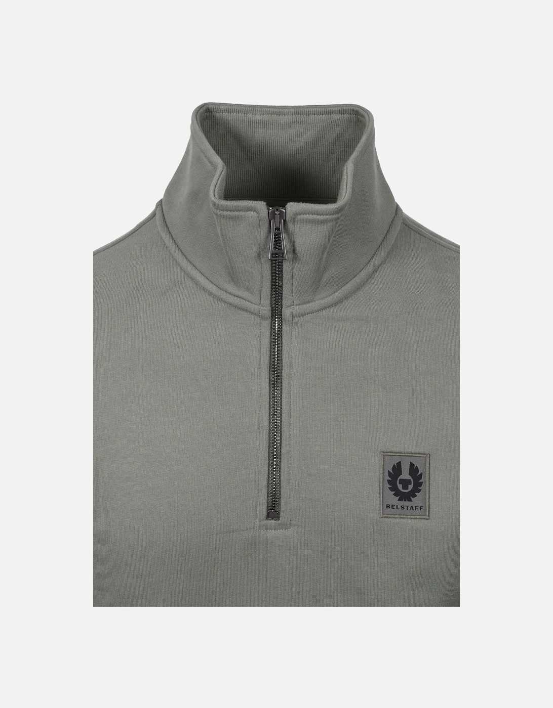 Half Zip Sweatshirt Sage Green