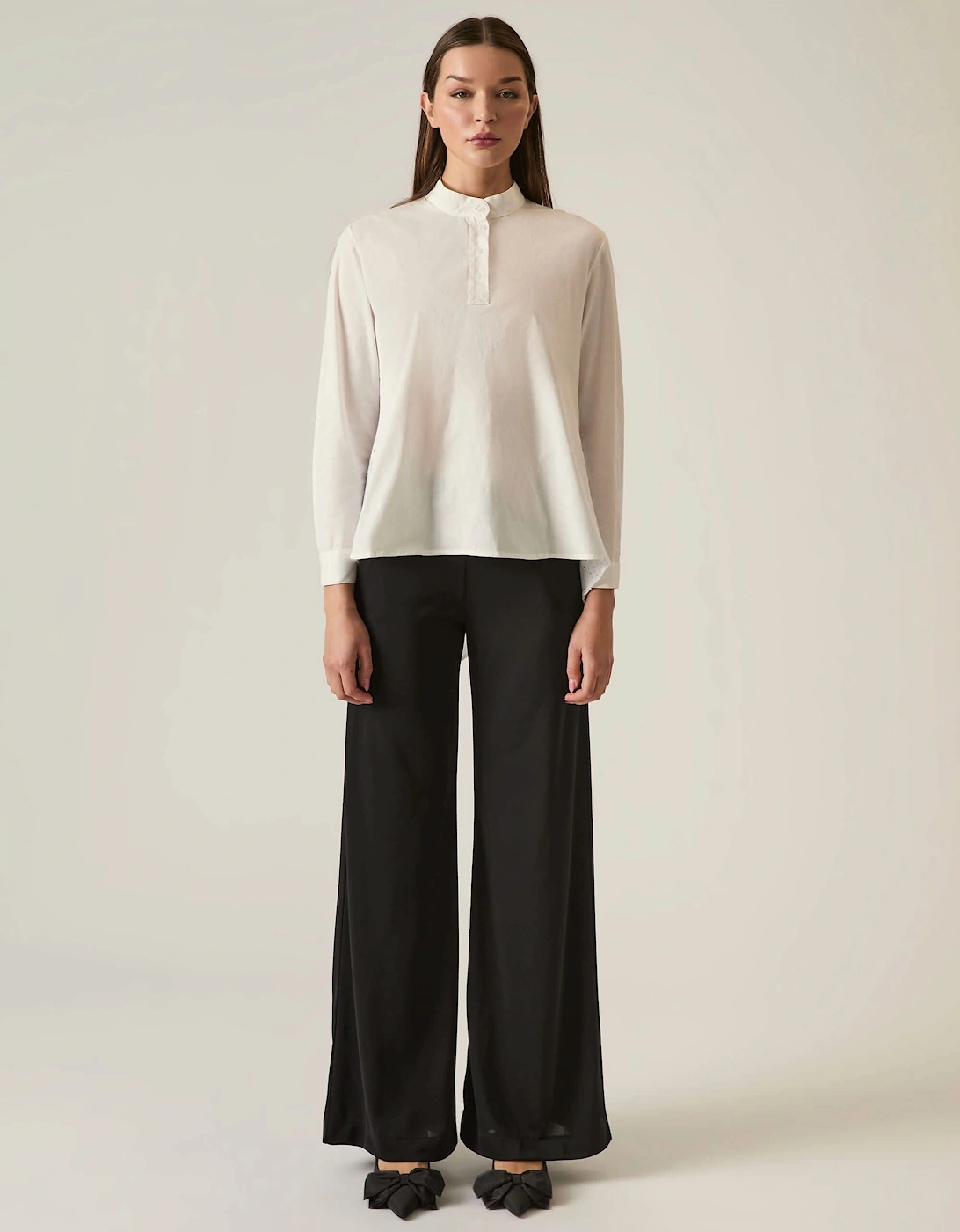 Lace Cotton White Shirt, 6 of 5
