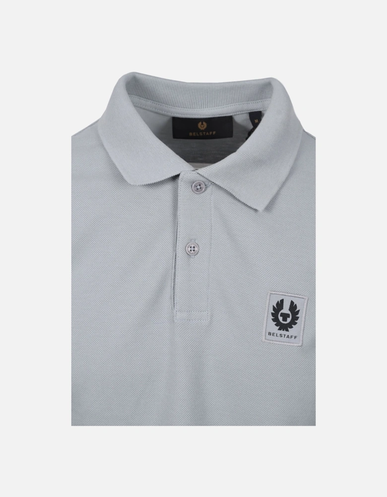 Short Sleeve Polo Shirt Quarry Blue