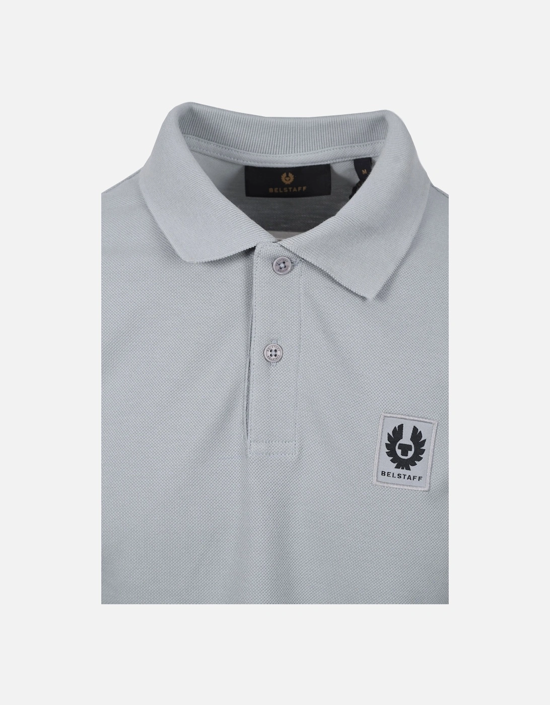 Short Sleeve Polo Shirt Quarry Blue