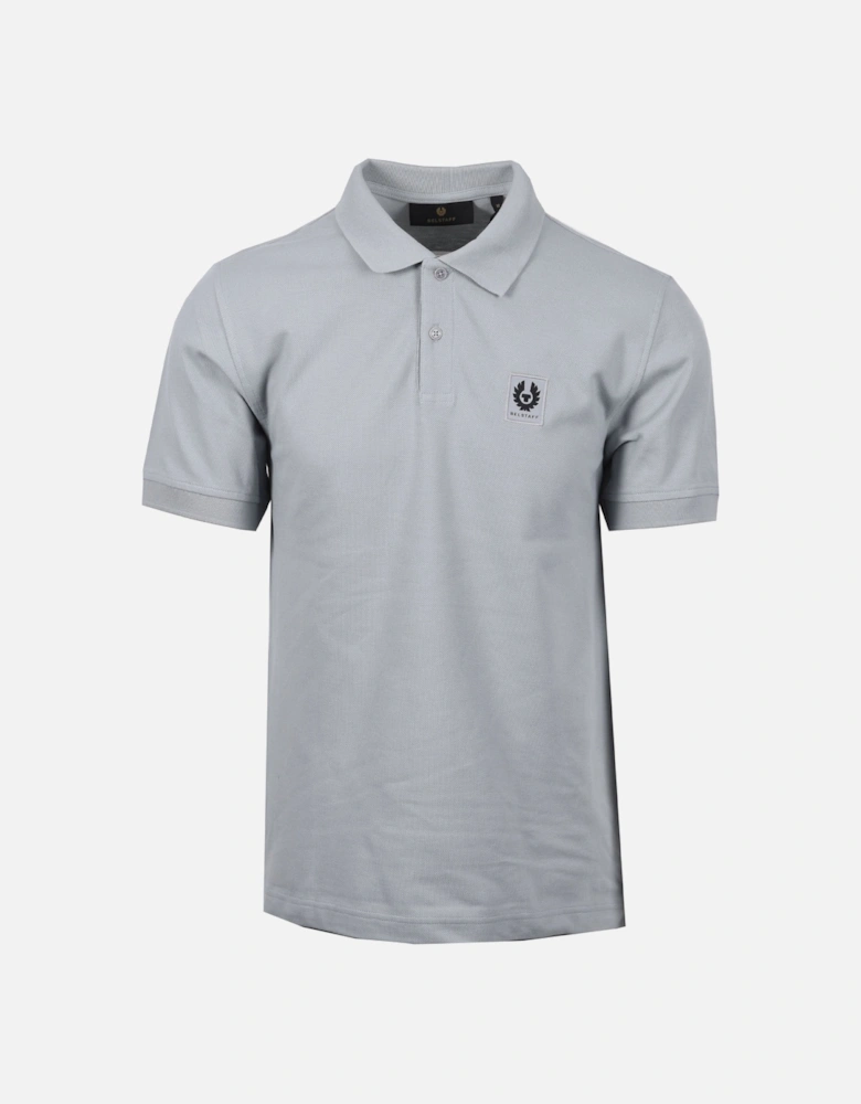 Short Sleeve Polo Shirt Quarry Blue