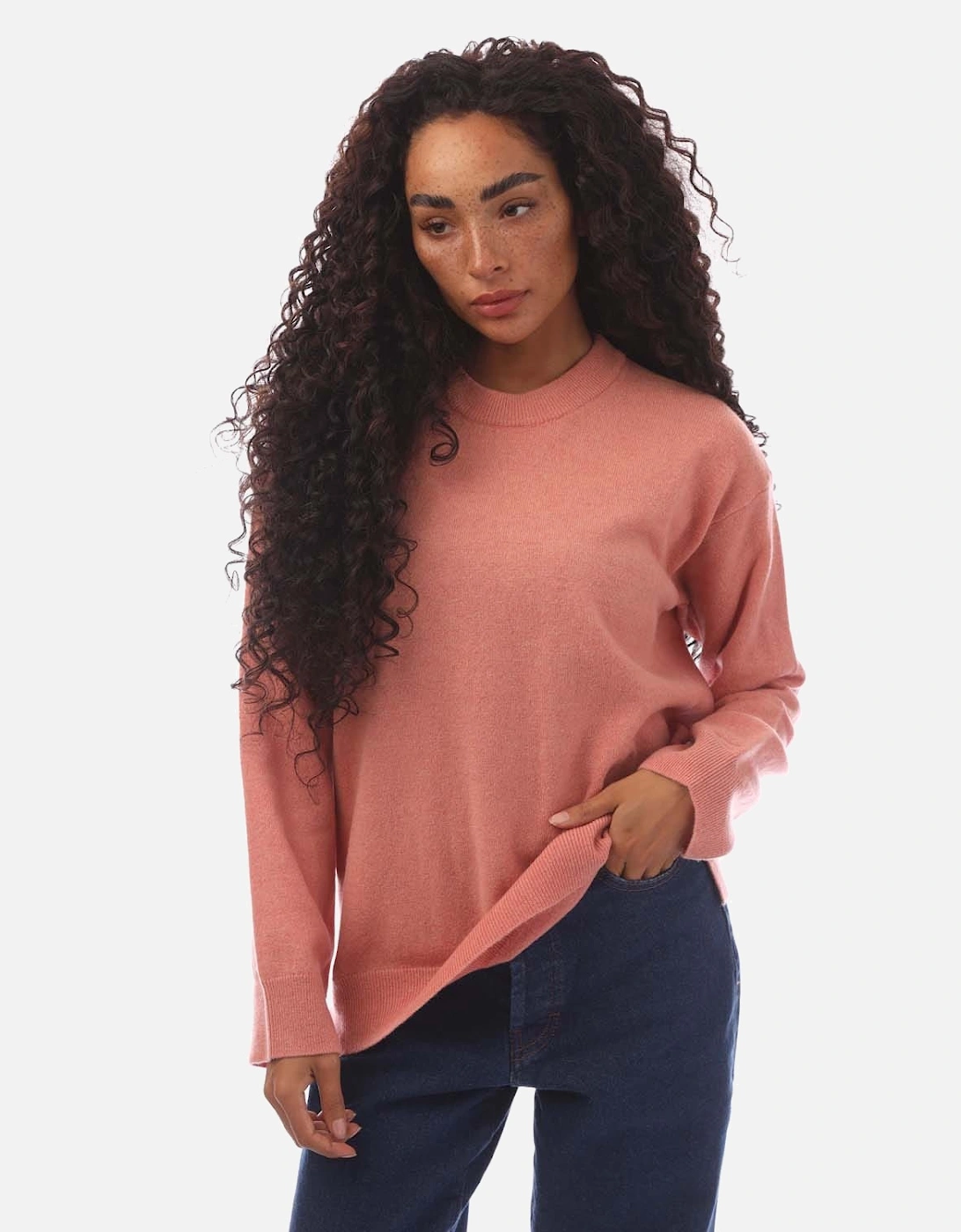 GANT Women's Super Fine Lambswool Crewneck Sweatshirt - Pink - Size: 12