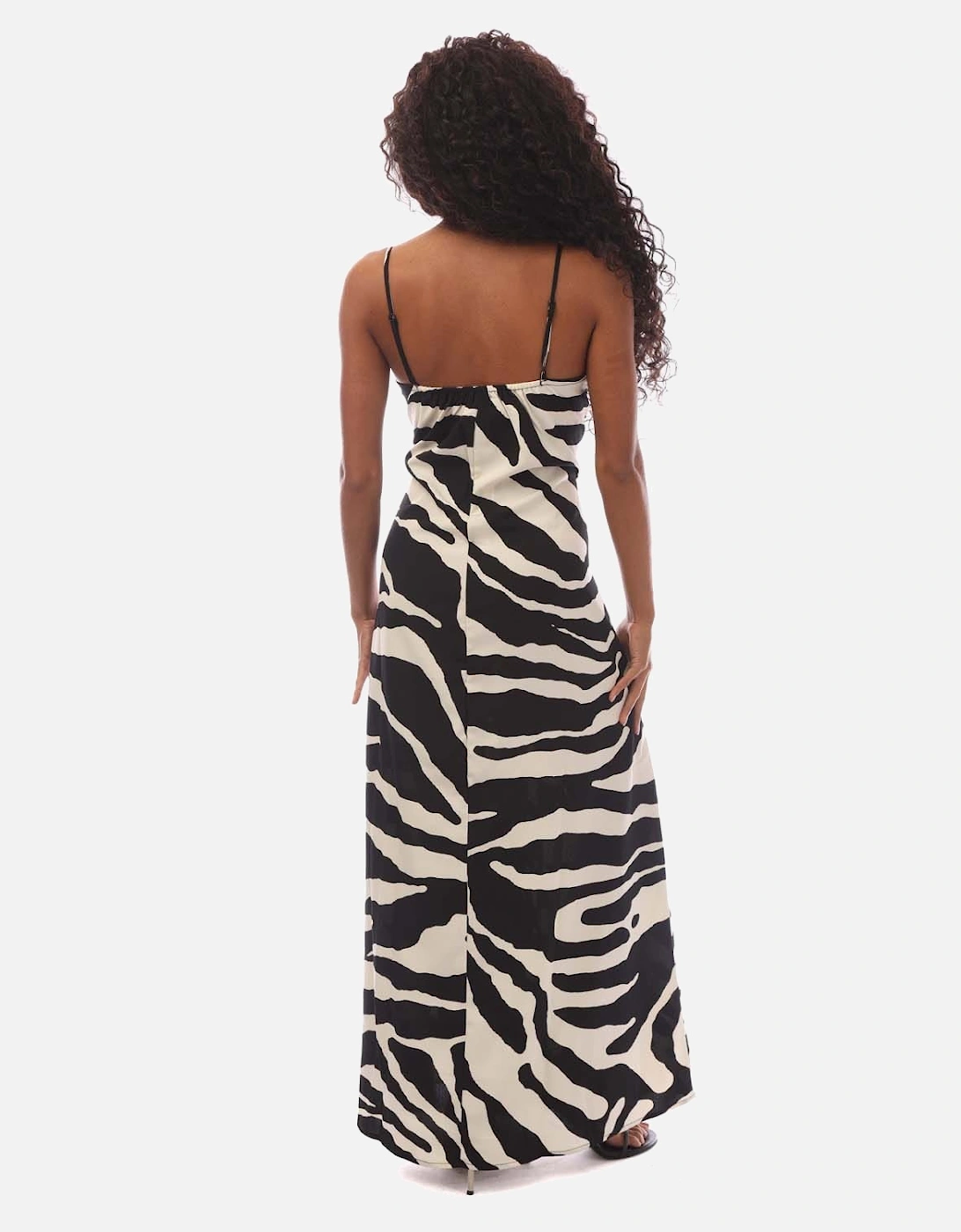 Nova Gigi Zebra Print Maxi Dress