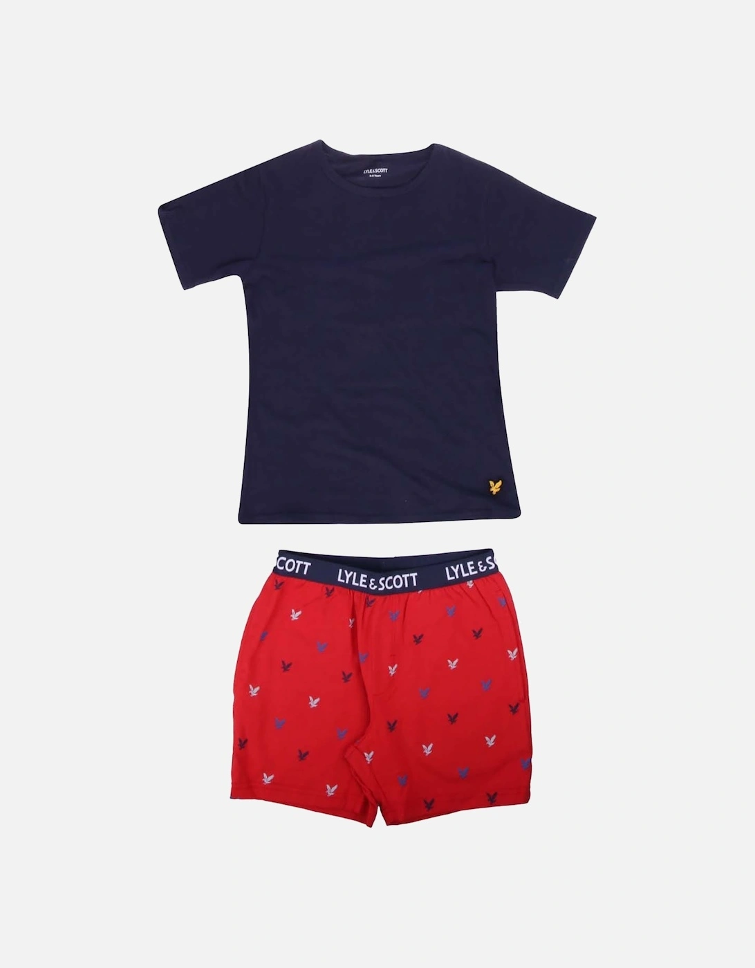 Juniors Allover Print Loungwear Set, 3 of 2