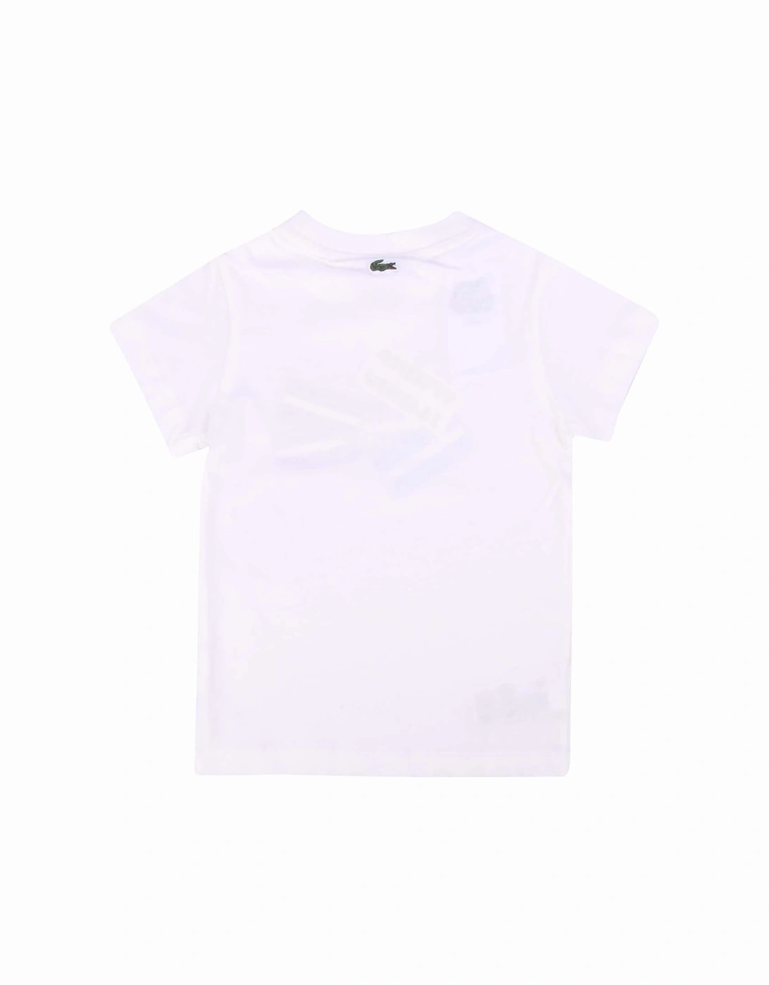 Juniors Cotton Badge Print T-Shirt