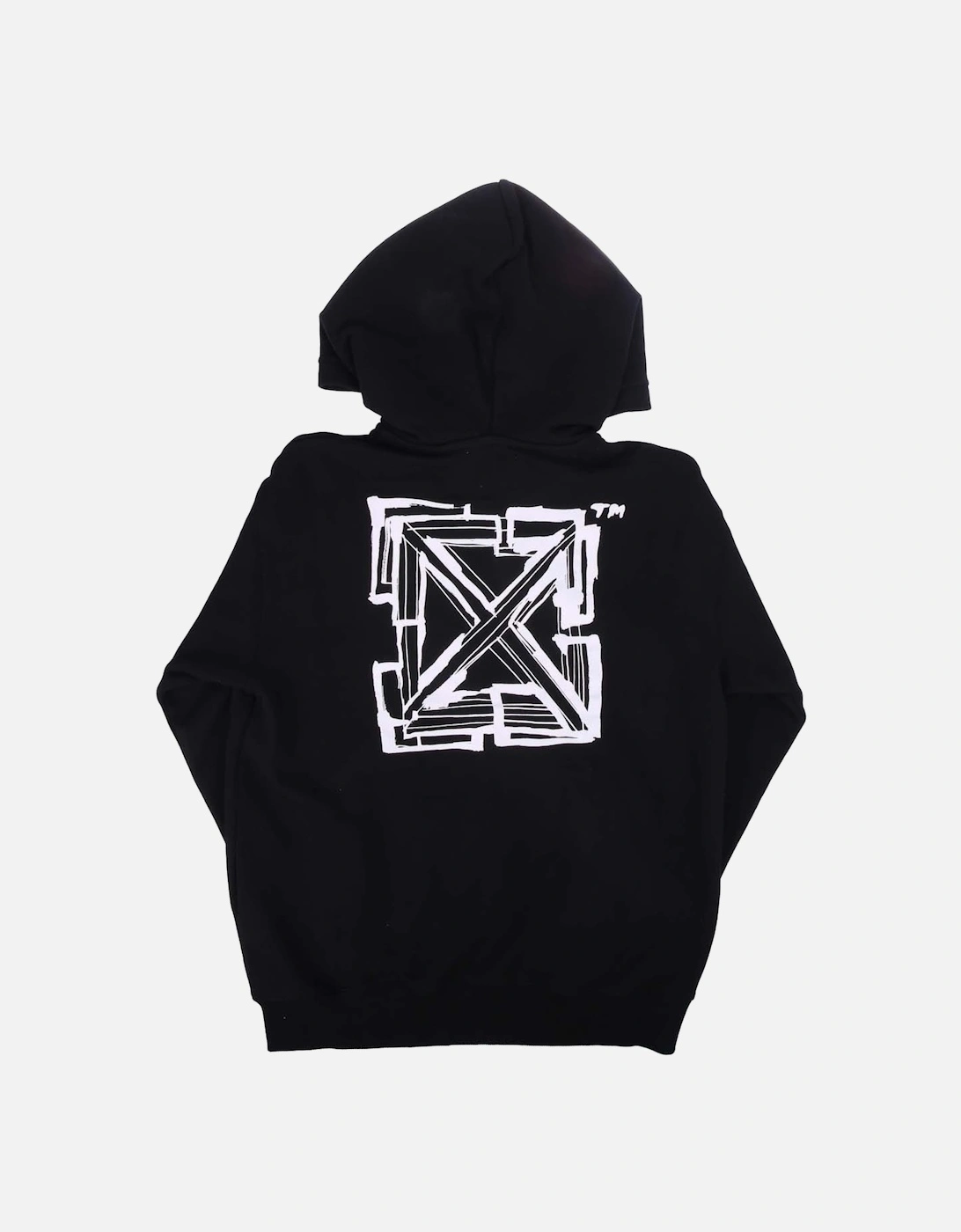 Juniors Script Zip Hoodie