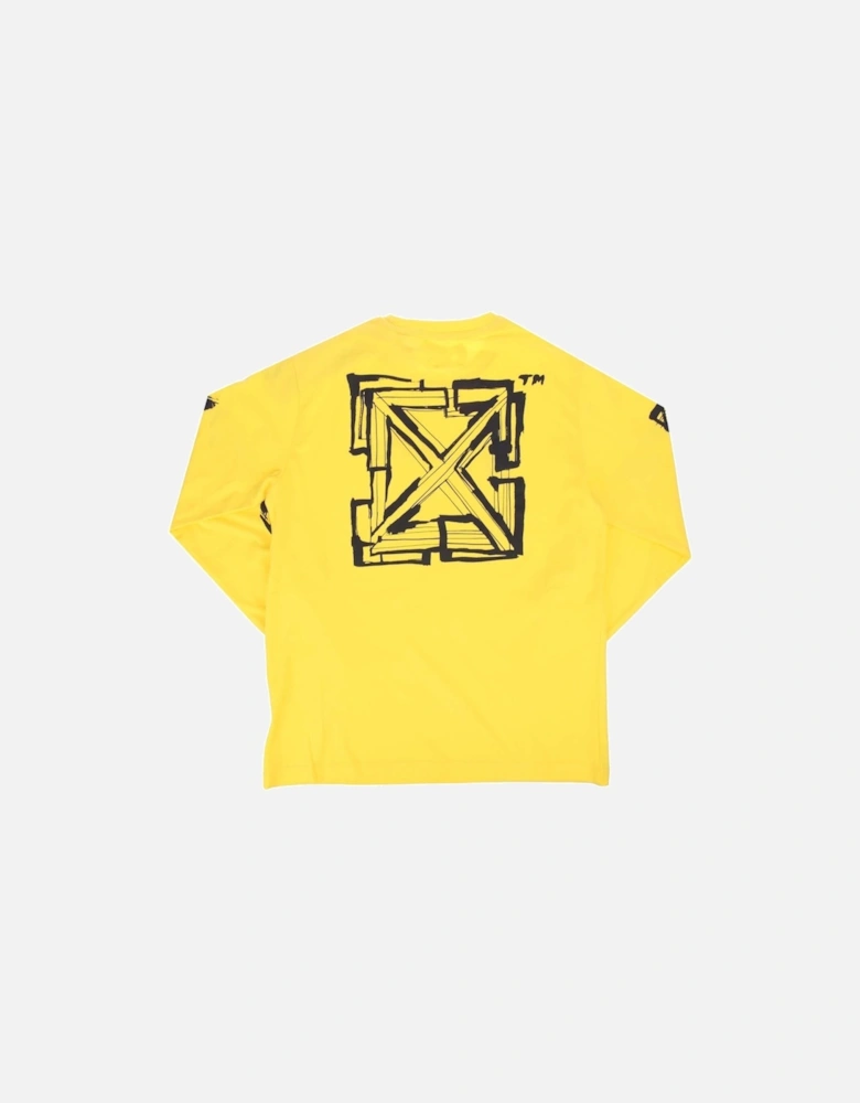 Juniors Script Long Sleeve T-Shirt