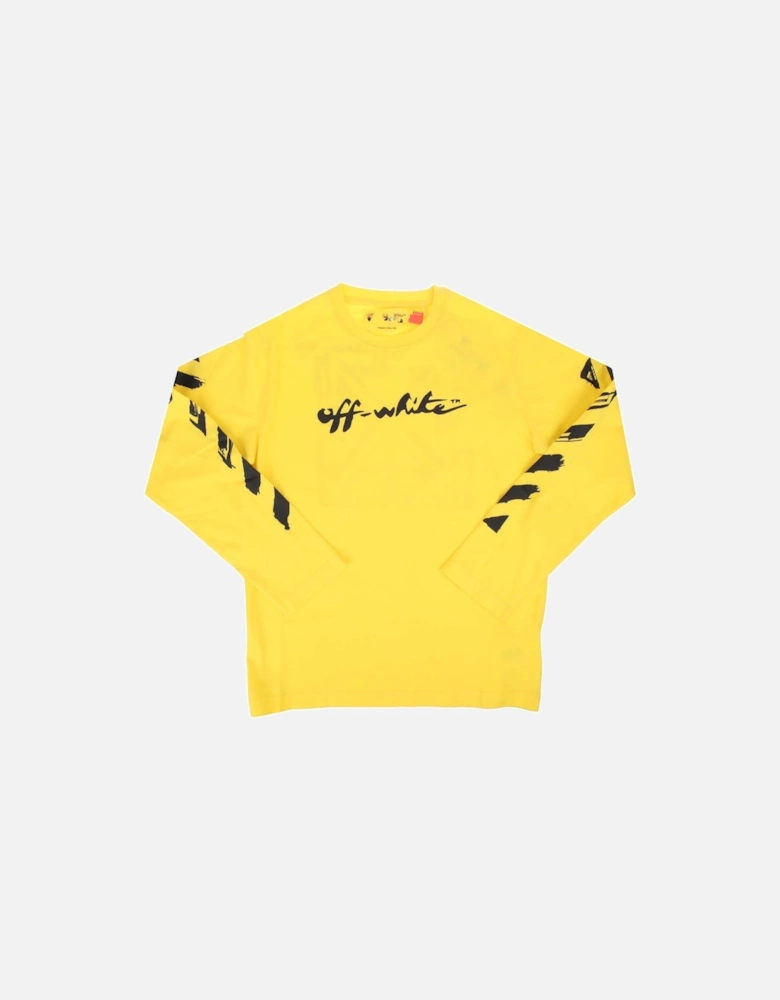 Juniors Script Long Sleeve T-Shirt