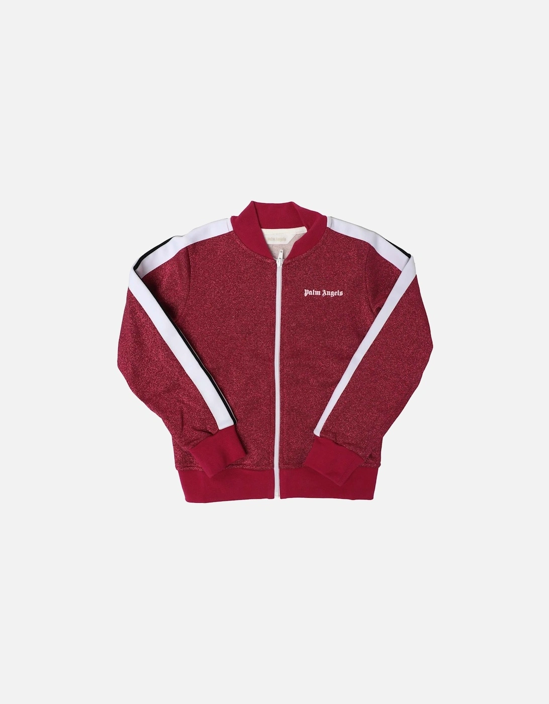 Juniors Logo Lurex Bomber Track Jacket, 3 of 2
