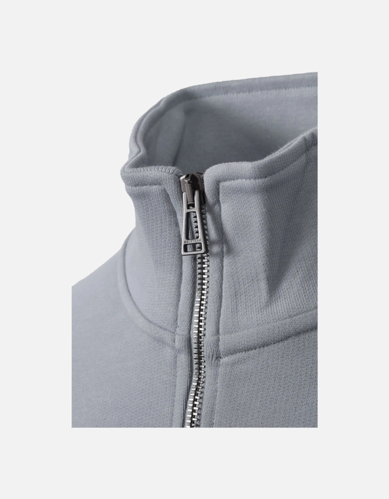 Half Zip Sweatshirt Quarry Blue