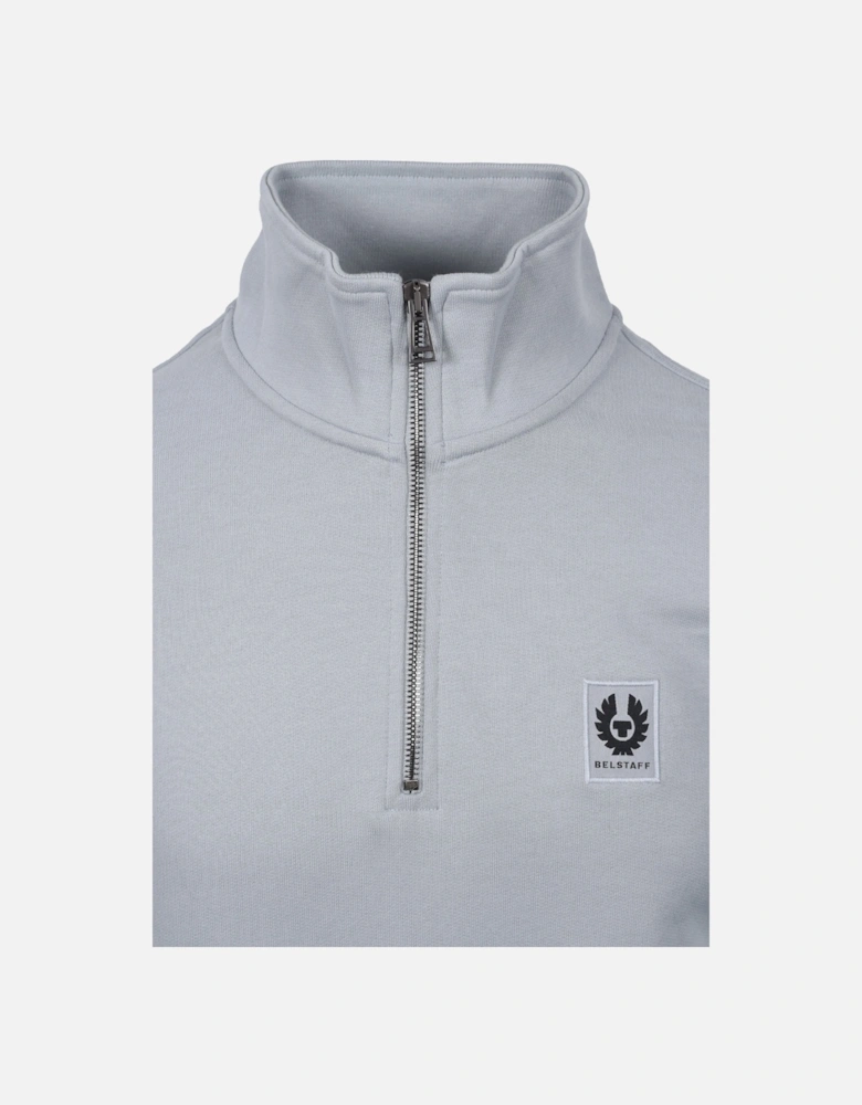 Half Zip Sweatshirt Quarry Blue