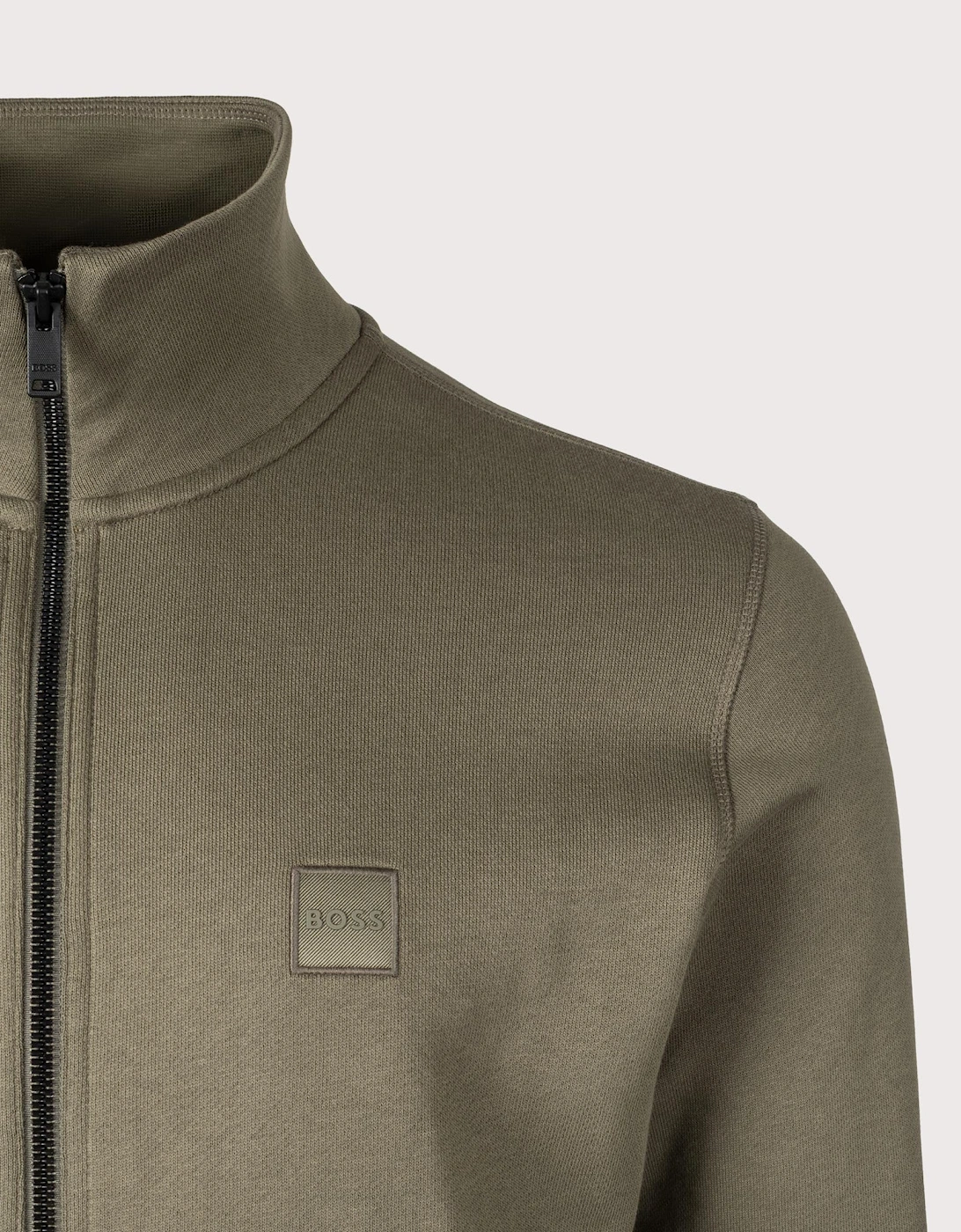 Relaxed Fit Zestart Zip Through Sweatshirt