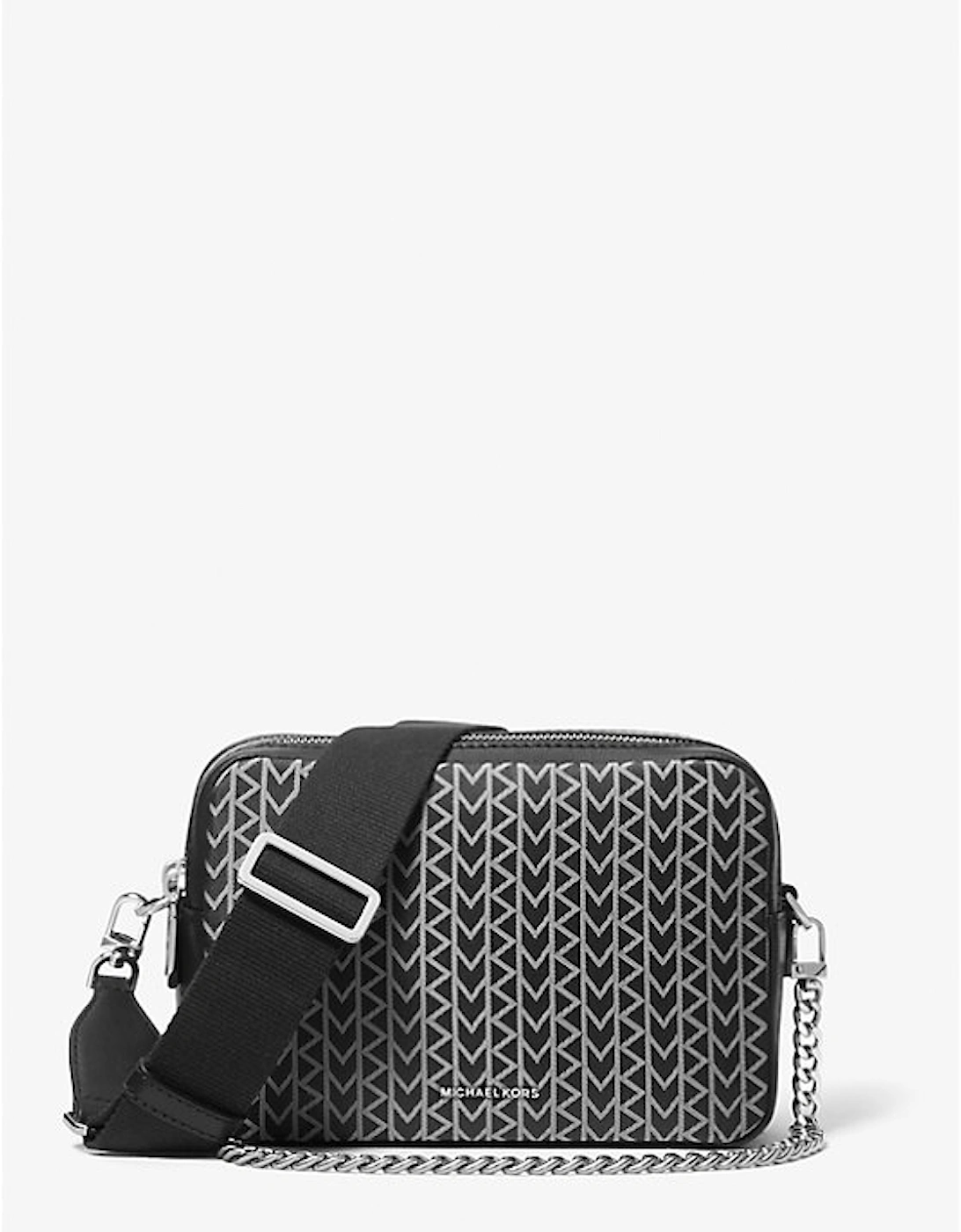 Bryant Medium MK2000 Logo Jacquard Camera Crossbody Bag, 2 of 1