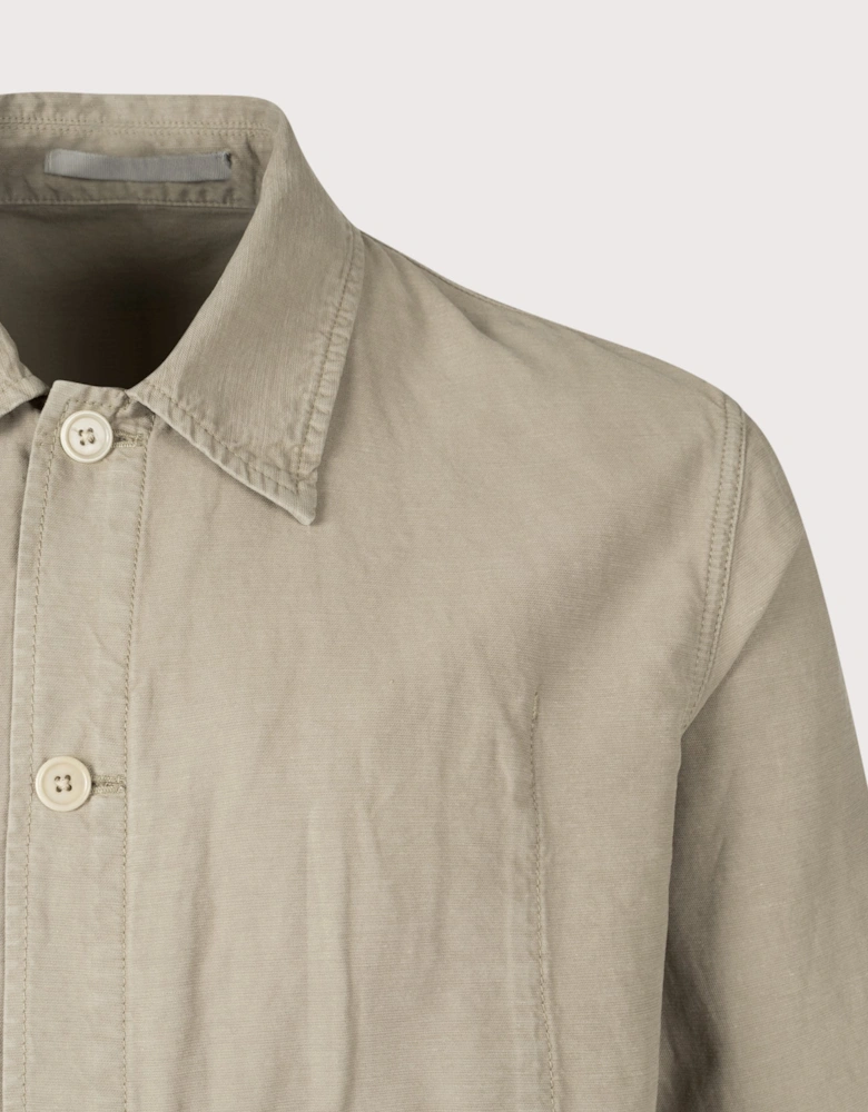Julian Cotton Linen Overshirt