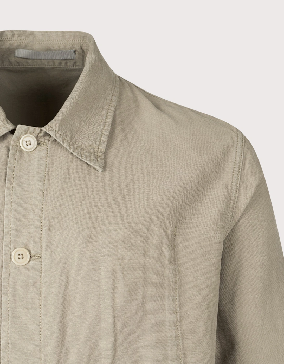 Julian Cotton Linen Overshirt