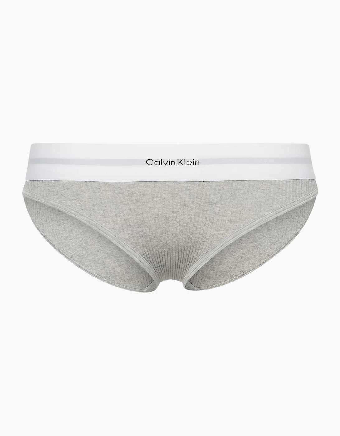 Calvin Klein Women's Grey Modal Rib Bikini Brief, Heather  18 Xxl