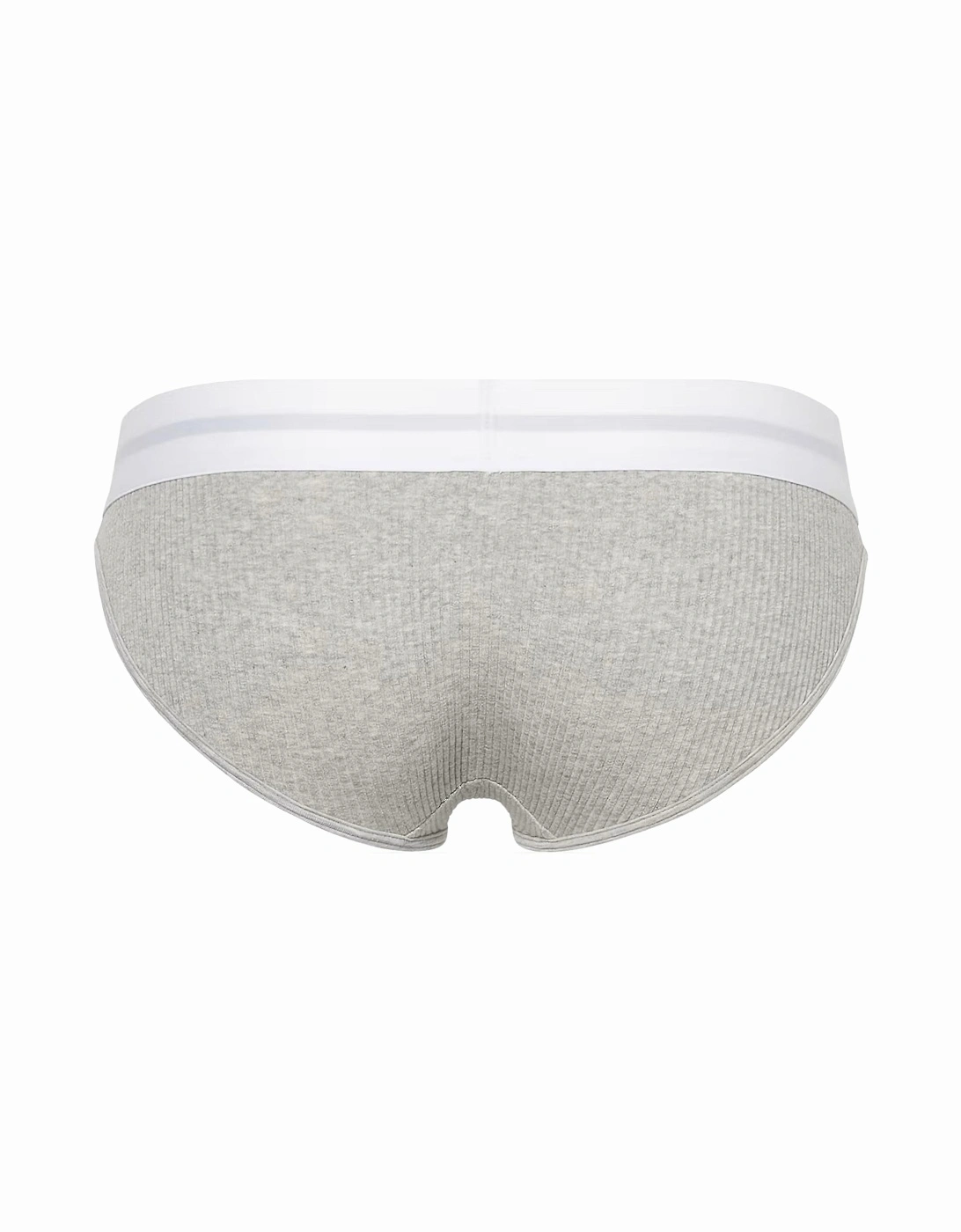 Modal Rib Bikini Brief, Grey Heather