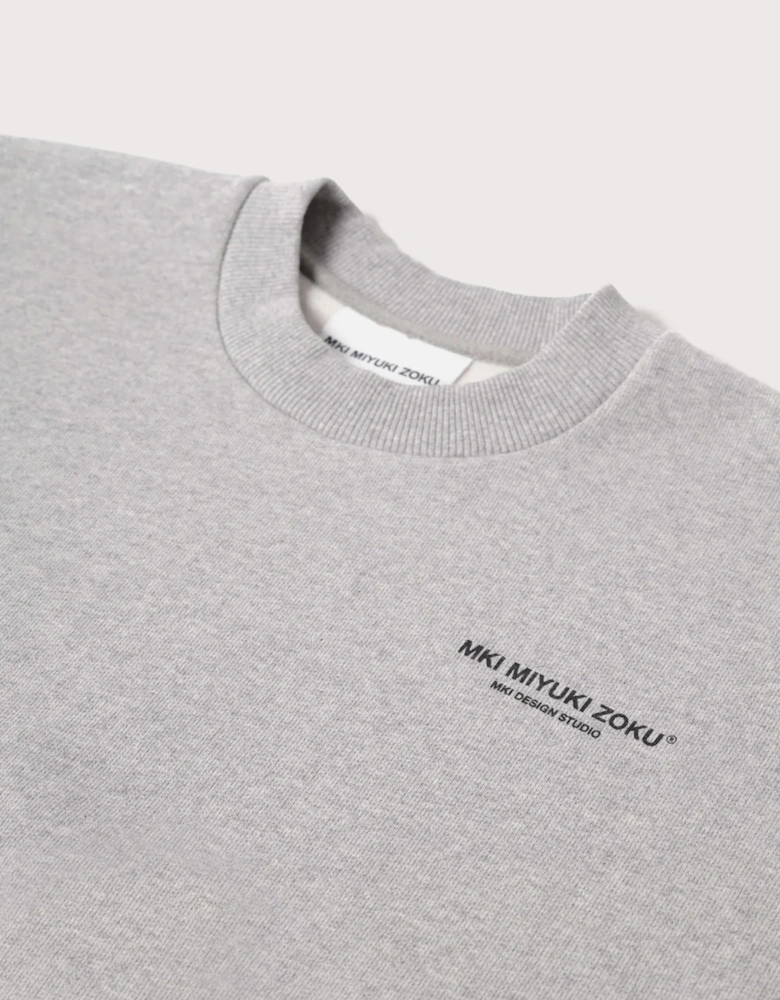 Oversized Fit Design Studio Crewneck Sweatshirt
