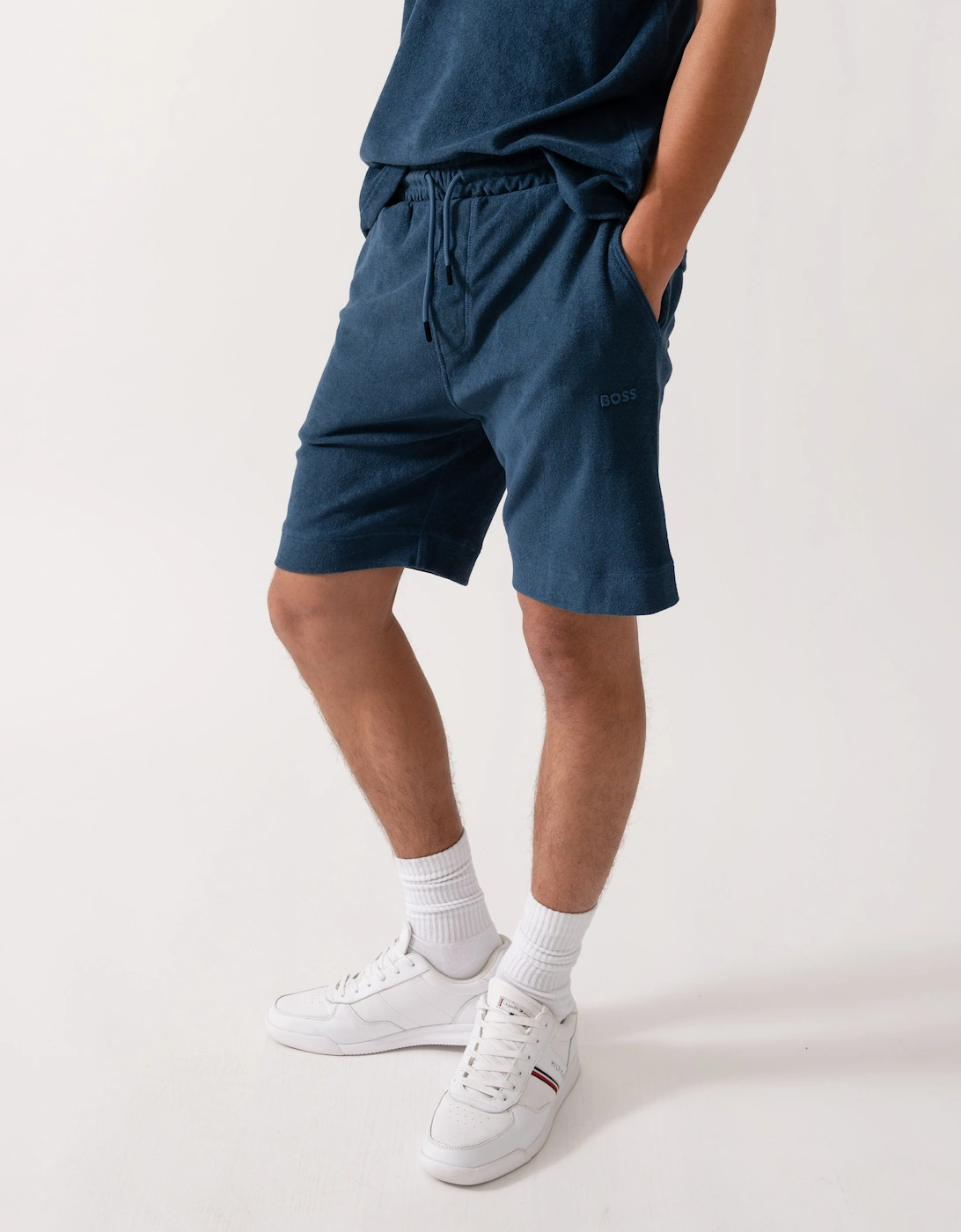 BOSS Orange Doubletowel Mens Shorts, 2 of 1