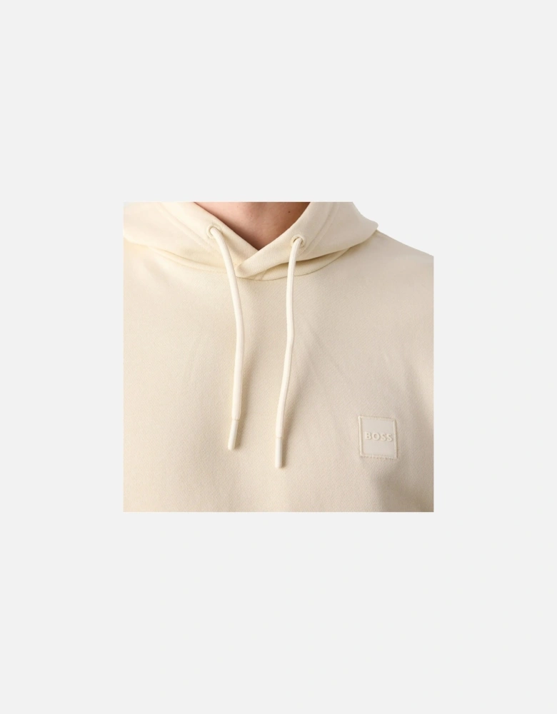 BOSS Wetalk Logo Patch Hoodie Open Yellow