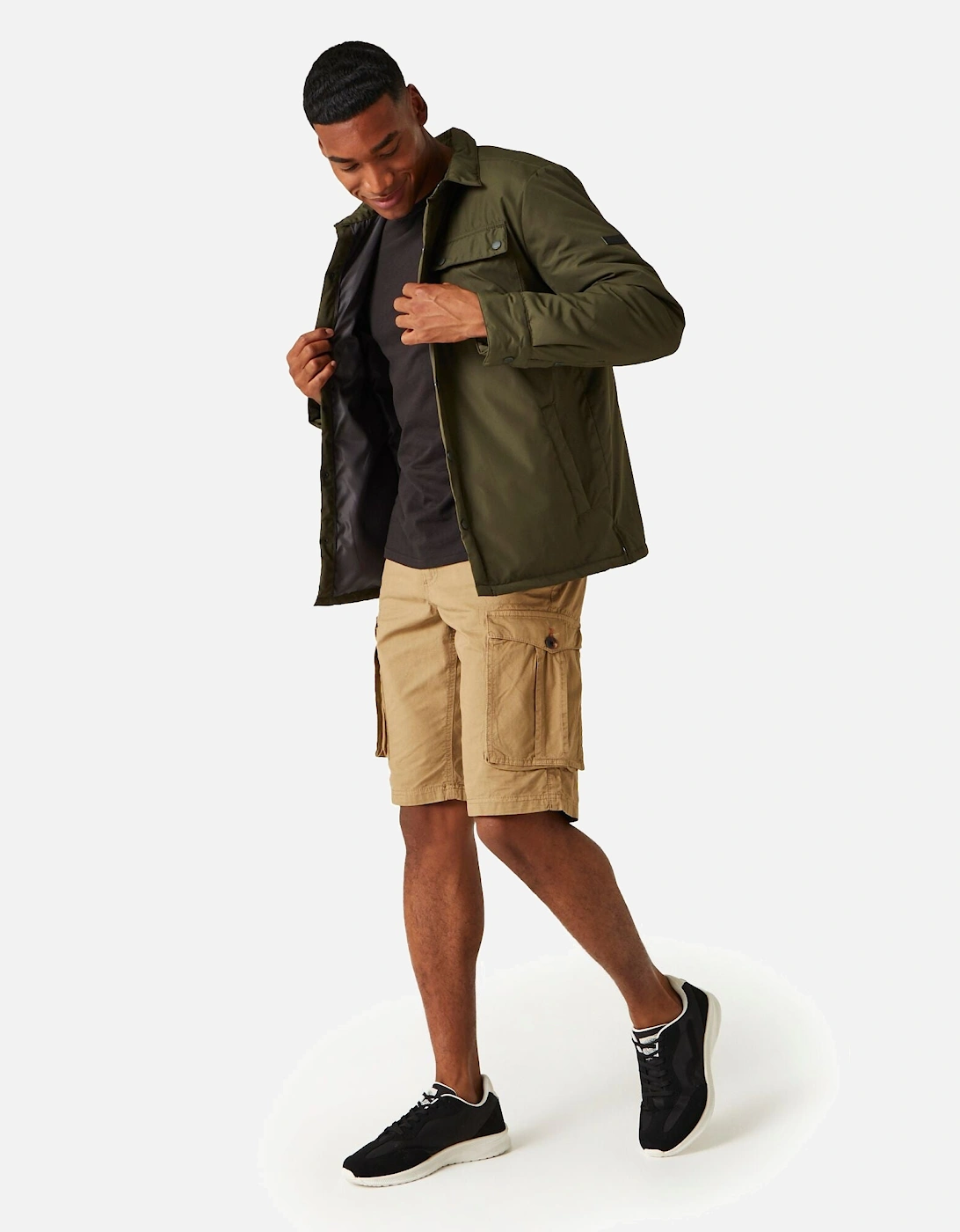 Mens Vinca Warmloft Shacket Jacket, 2 of 1