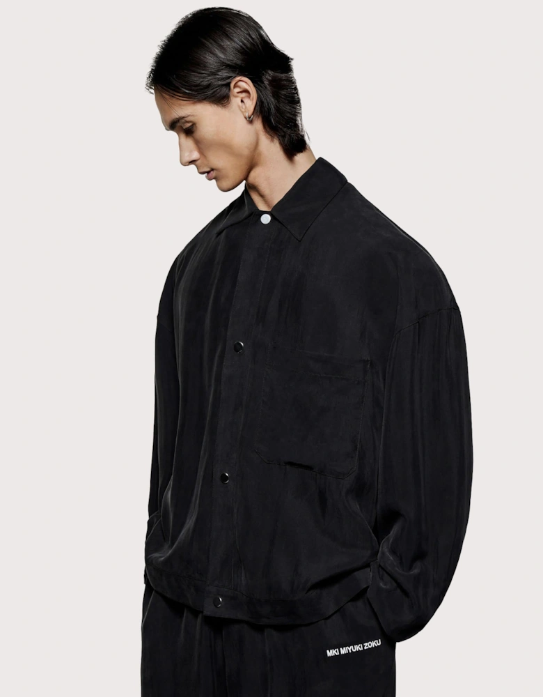 Sandwash Cupro Trucker Jacket