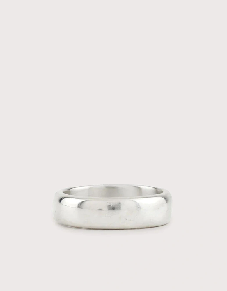 Silver 4 Symbols Ring