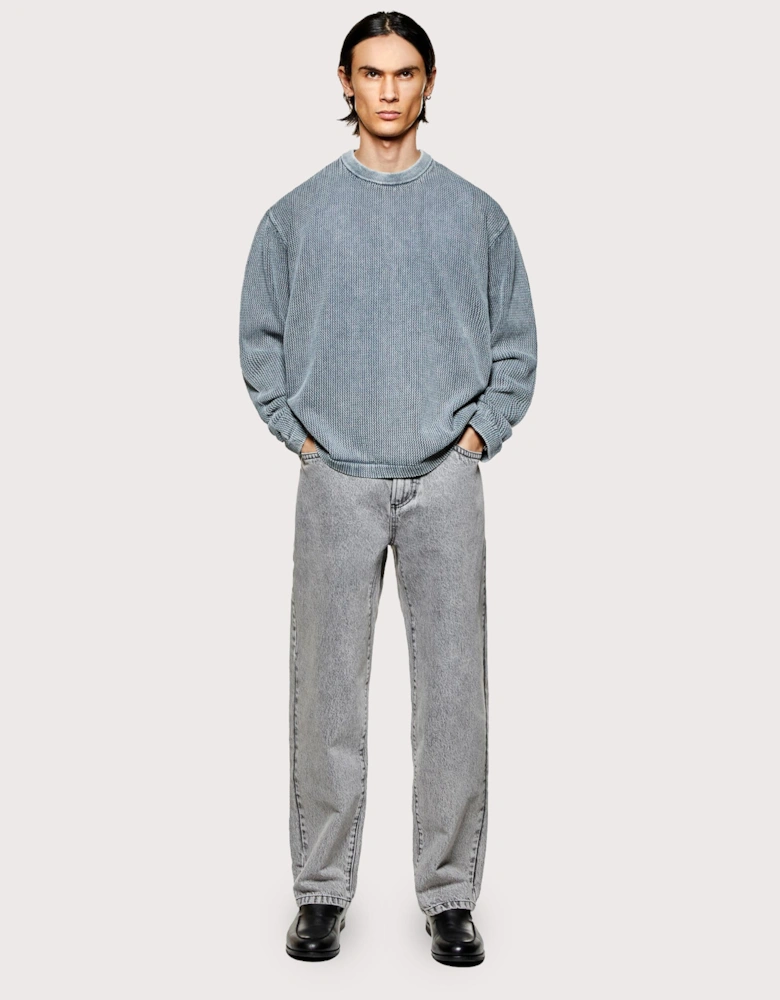 Pigment Dyed Loose Gauge Long Sleeve T-Shirt