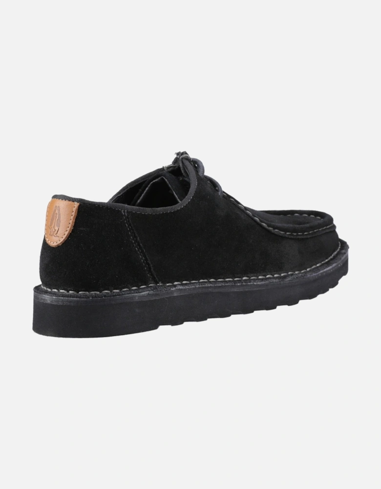 Otis Lace Up Mens Shoes in Black