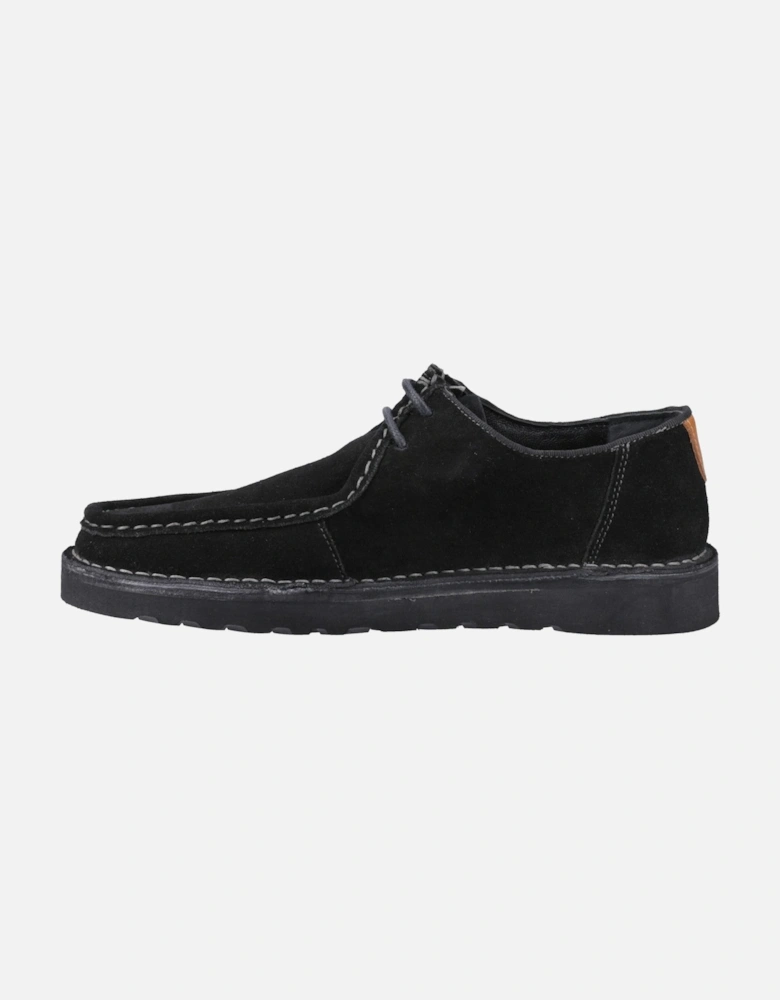 Otis Lace Up Mens Shoes in Black
