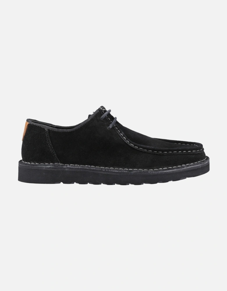 Otis Lace Up Mens Shoes in Black