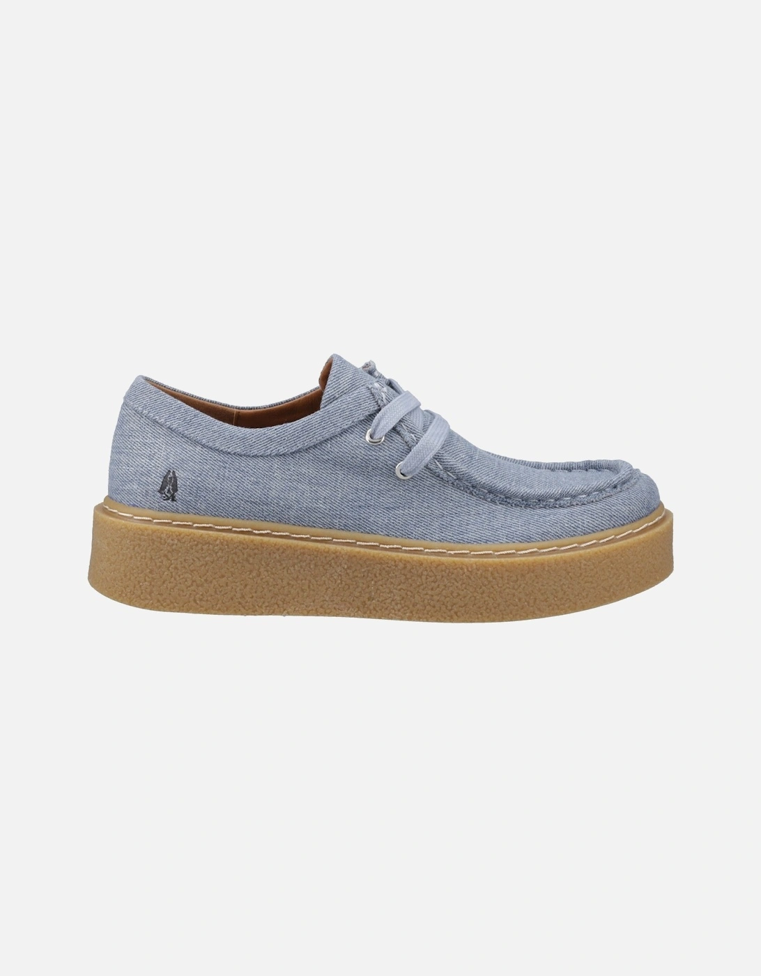 Bridie Textile Mocc Toe Women's Shoes in Denim