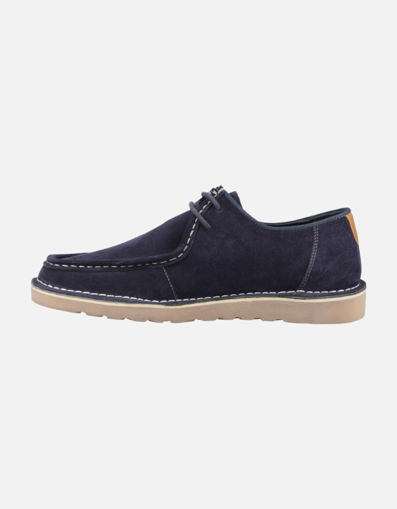 Otis Lace Up Mens Shoes in Navy