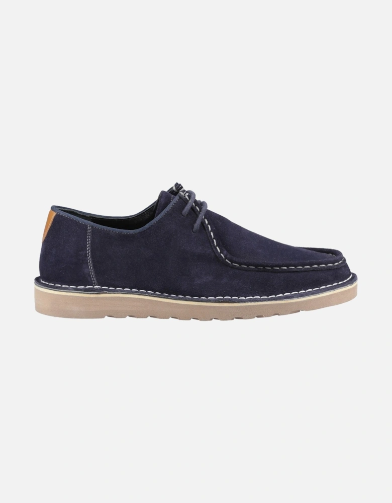 Otis Lace Up Mens Shoes in Navy
