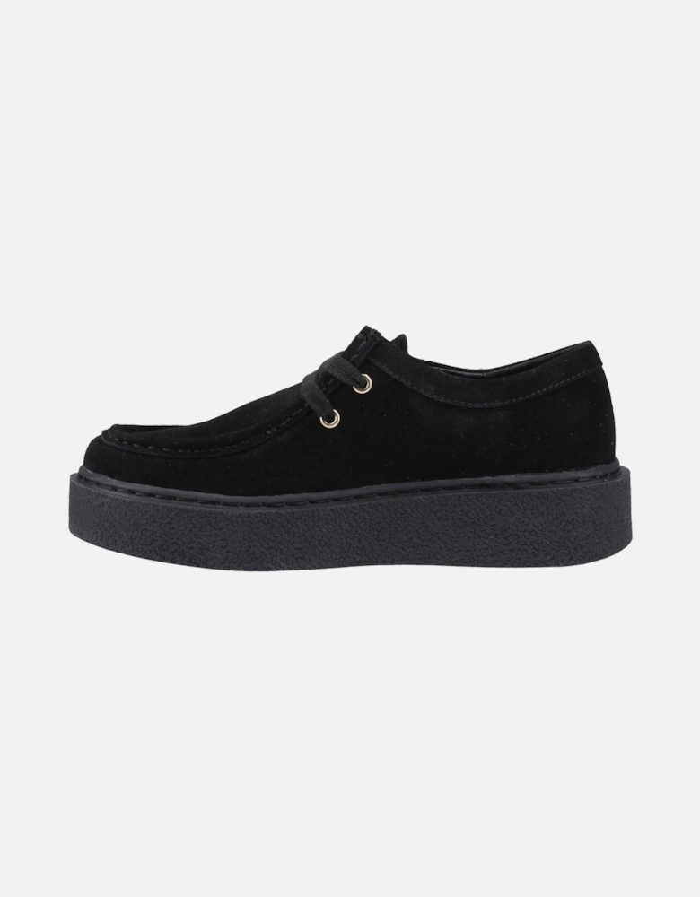 Bridie Suede Mocc Toe Women's Shoes in Black