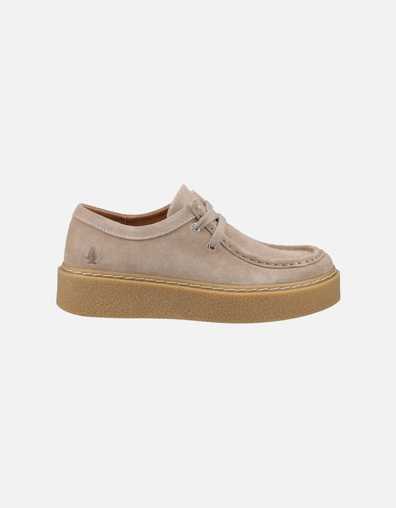Bridie Suede Mocc Toe Women's Shoes in Taupe
