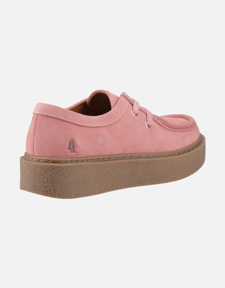 Bridie Suede Mocc Toe Women's Shoes in Pink