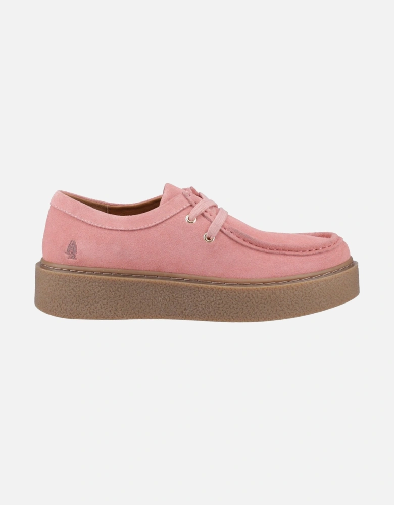 Bridie Suede Mocc Toe Women's Shoes in Pink