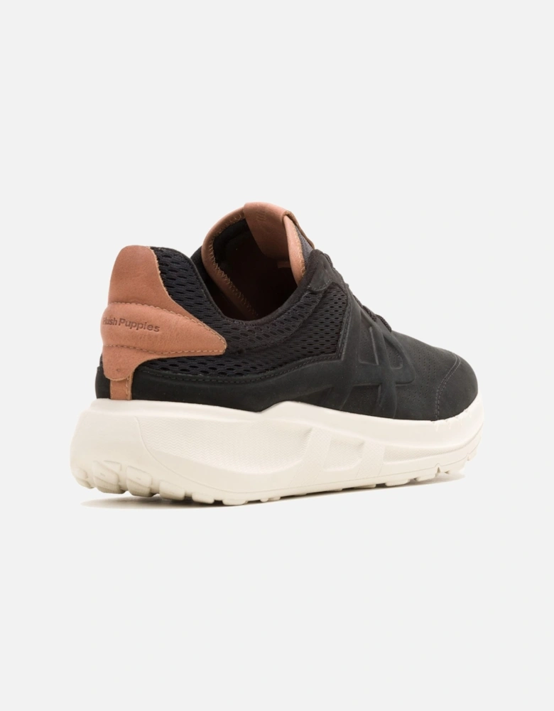 Seventy8 Runner Mens Trainers in Black
