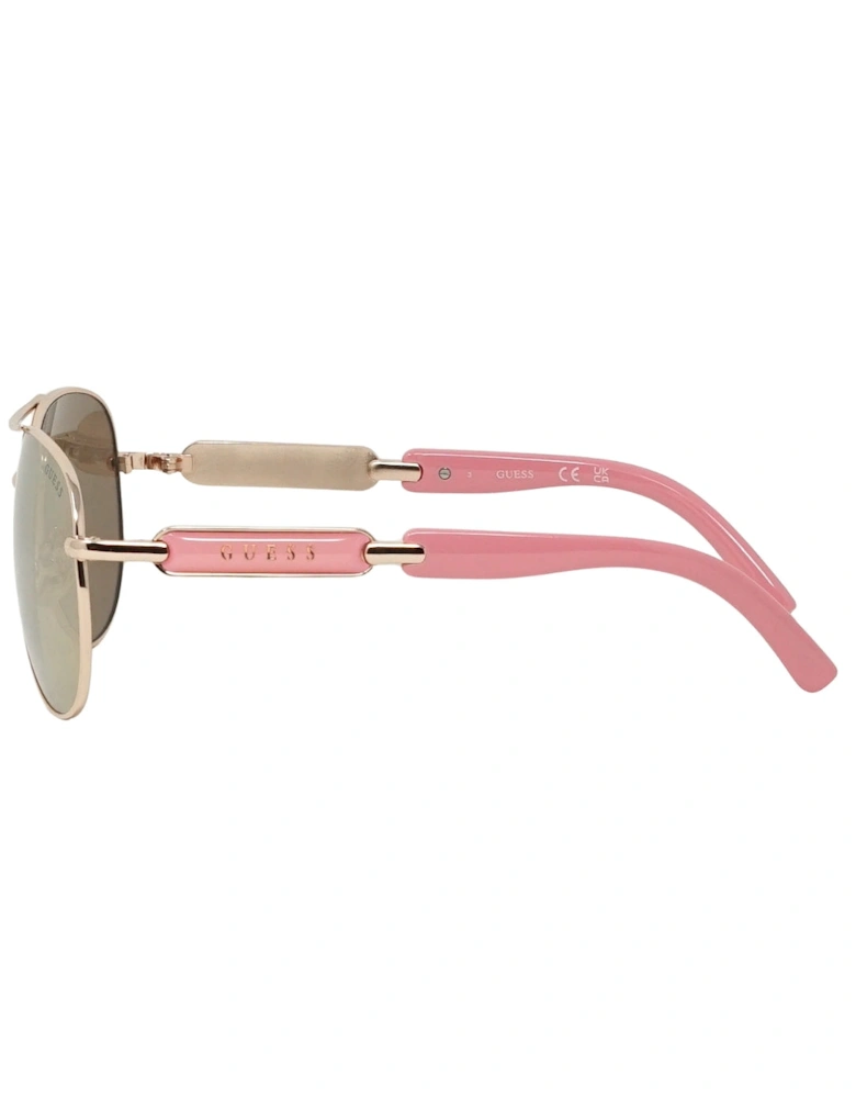 Bold Arms Rose Gold Sunglasses