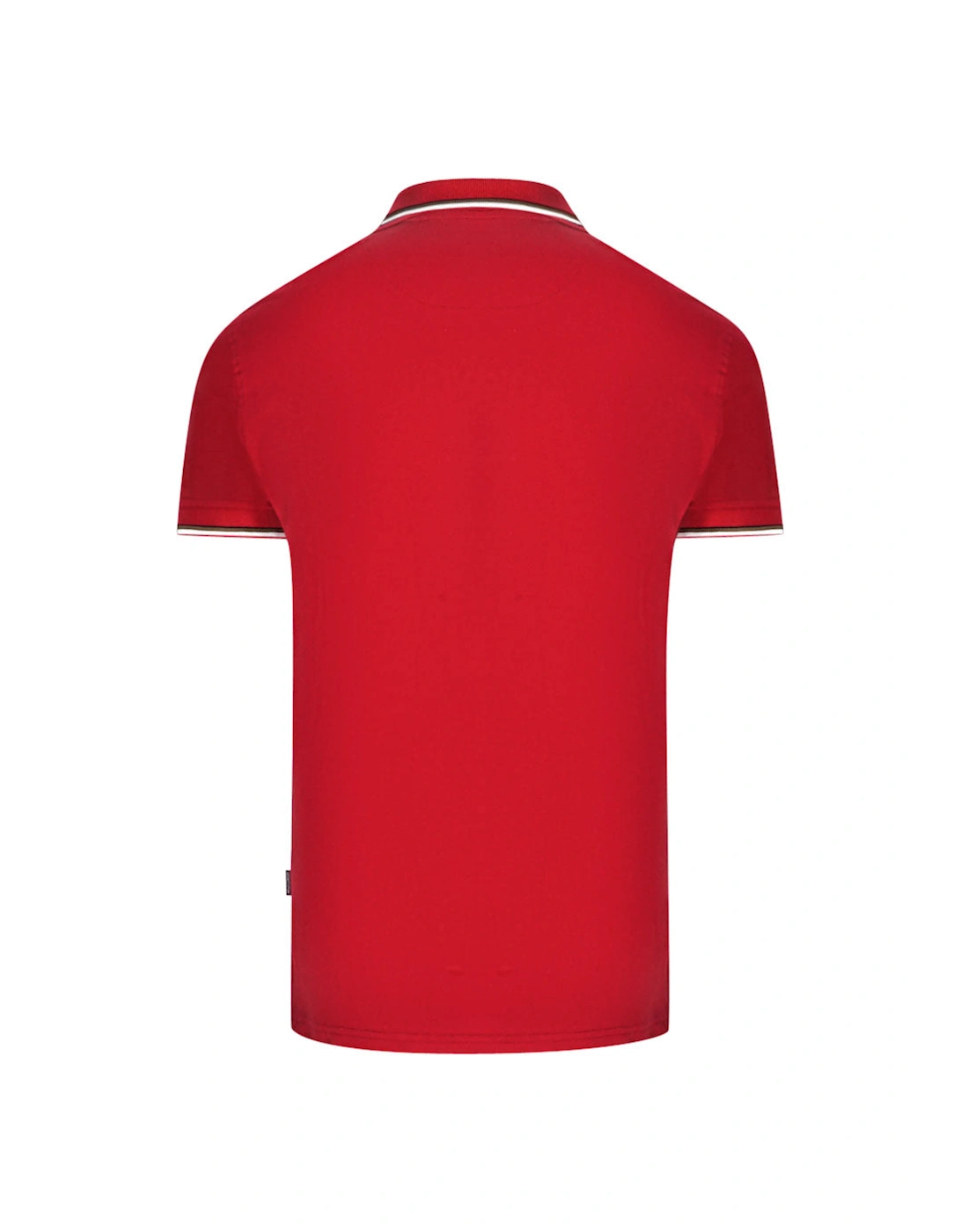 London Tipped Red Polo Shirt