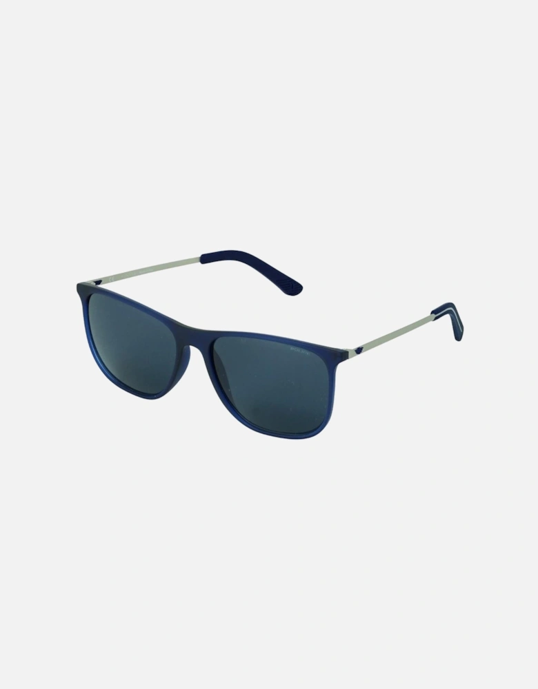 Blue Front Silver Sunglasses