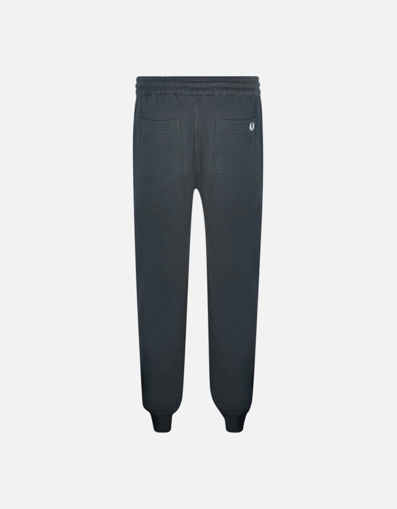 T7501 102 Loopback Black Sweat Pants