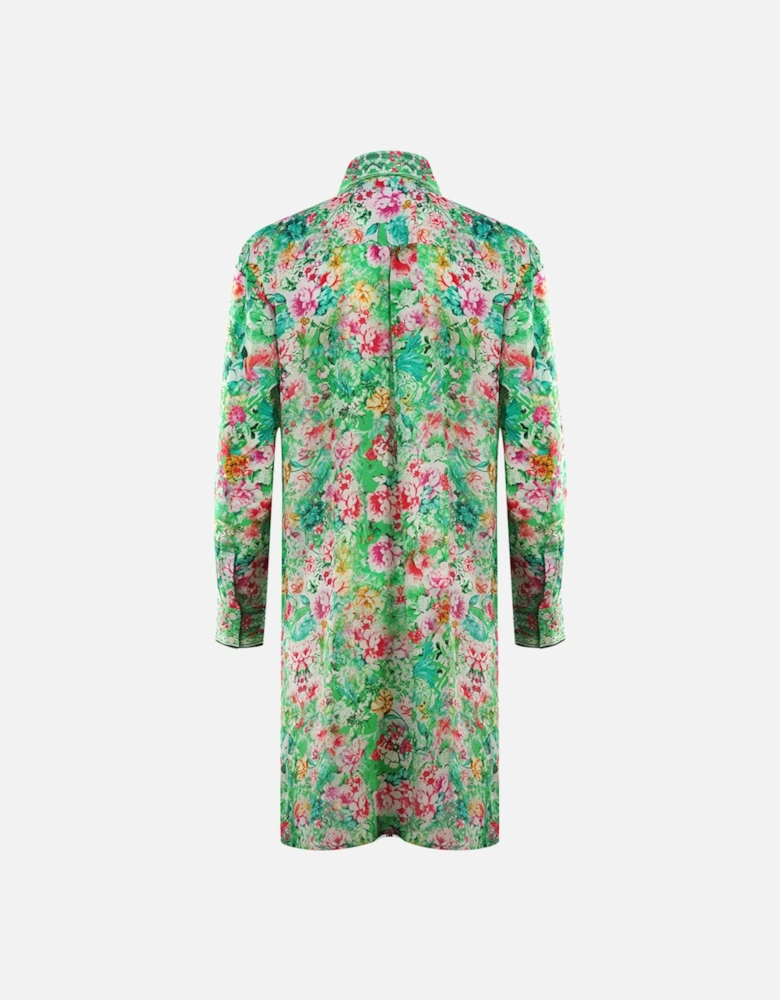 Versailles Gardenia 1202120 Green Shirt Dress