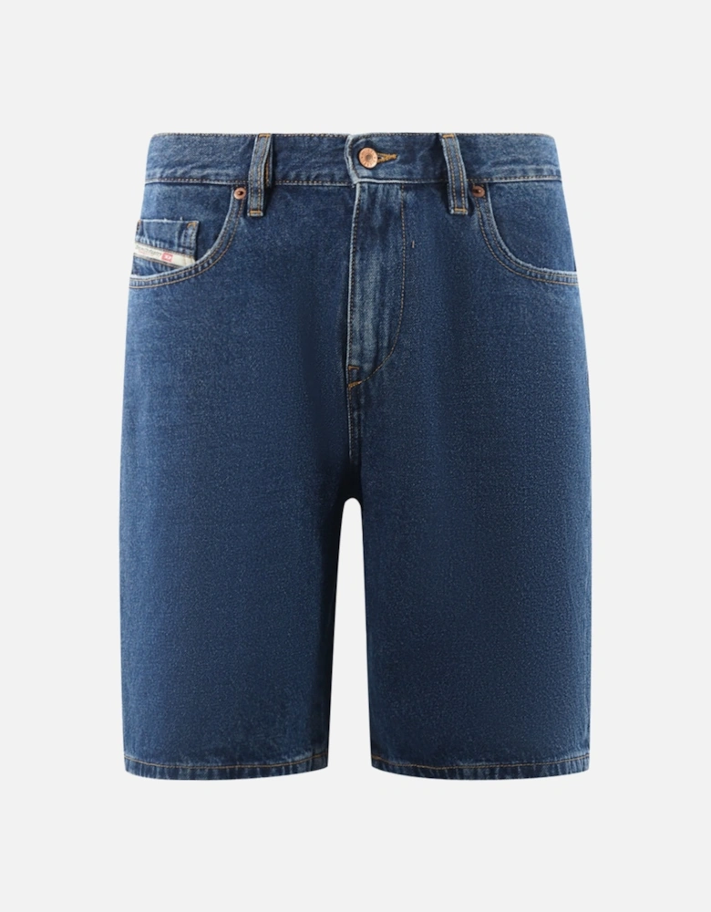 D-Strukt-Short Blue Shorts