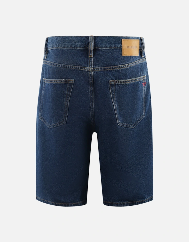 D-Strukt-Short Blue Shorts
