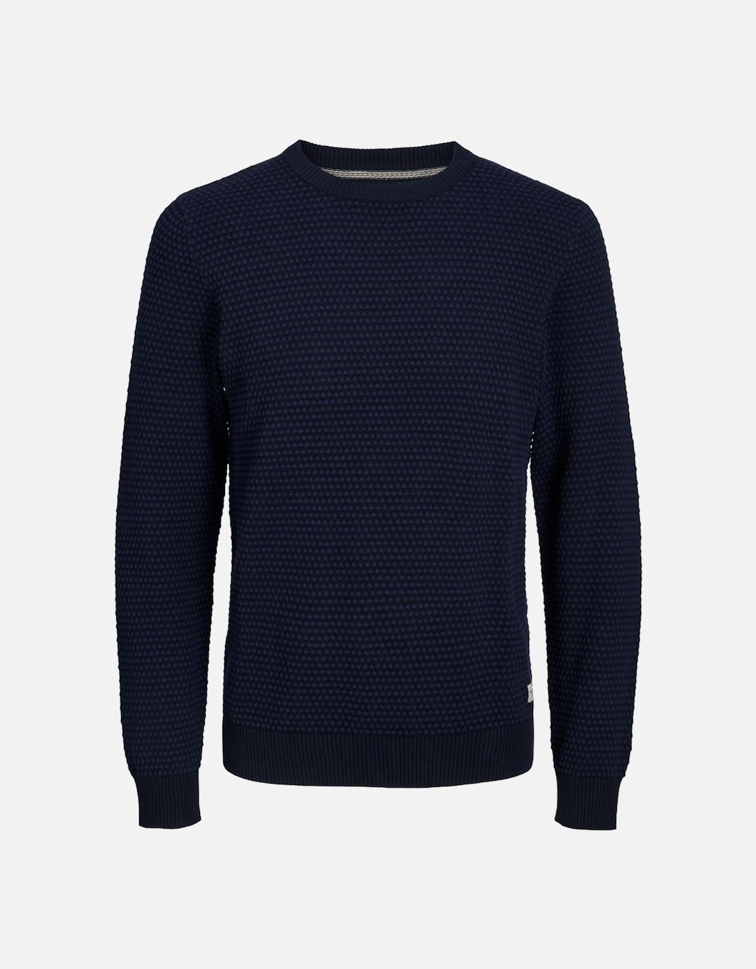 Jack and Jones Bronwood Knit Blue Hoodie, 2 of 1